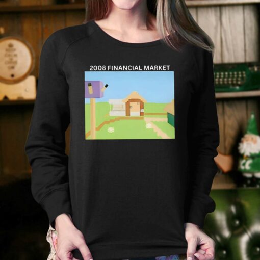 2008 Financial Market Minecraft Shirt