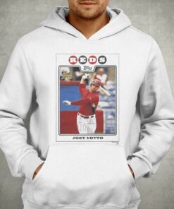 2008 Topps Baseball Joey Votto Reds Shirt 3