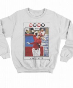 2008 Topps Baseball Joey Votto Reds Shirt 4