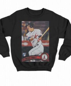 2011 Topps Baseball Mike Trout Angels Shirt 4