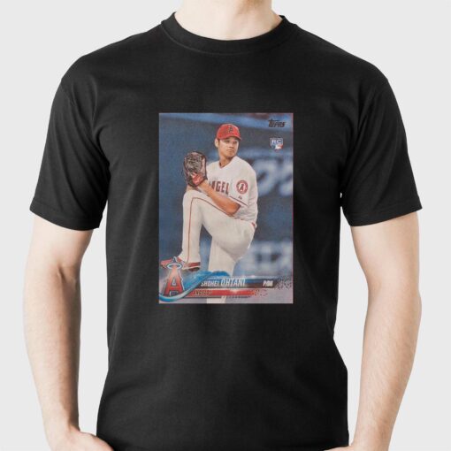 2018 Topps Baseball Shohei Ohtani Angels Shirt