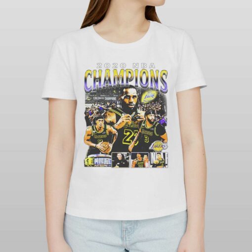 2020 Nba Champions Los Angeles Lakers Basketball Players Shirt