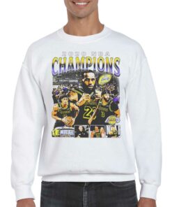 2020 Nba Champions Los Angeles Lakers Basketball Players Shirt 4