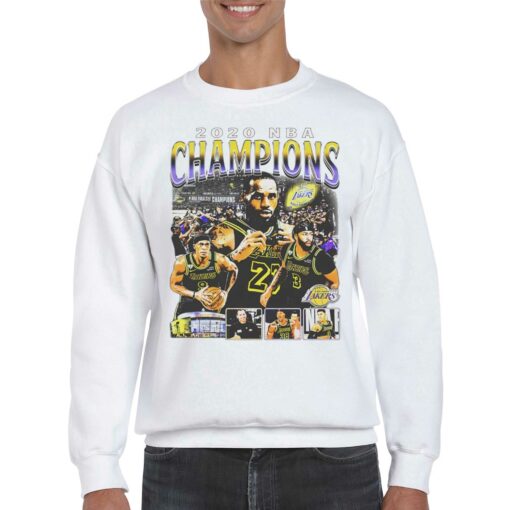 2020 Nba Champions Los Angeles Lakers Basketball Players Shirt