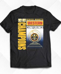 2022-2023 Denver Nuggets Western Conference Champions Vintage Shirt