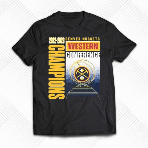 2022-2023 Denver Nuggets Western Conference Champions Vintage Shirt