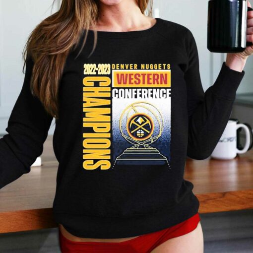 2022-2023 Denver Nuggets Western Conference Champions Vintage Shirt