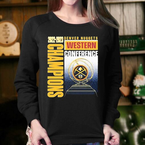 2022-2023 Denver Nuggets Western Conference Champions Vintage Shirt