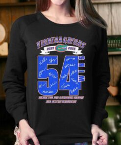 2022 2023 Florida Gators 54 Wins Thank You For A History Season And All The Memories Shirt 4