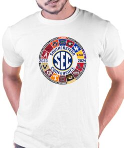 2023 24 Sec Football All team Logo T shirt 1
