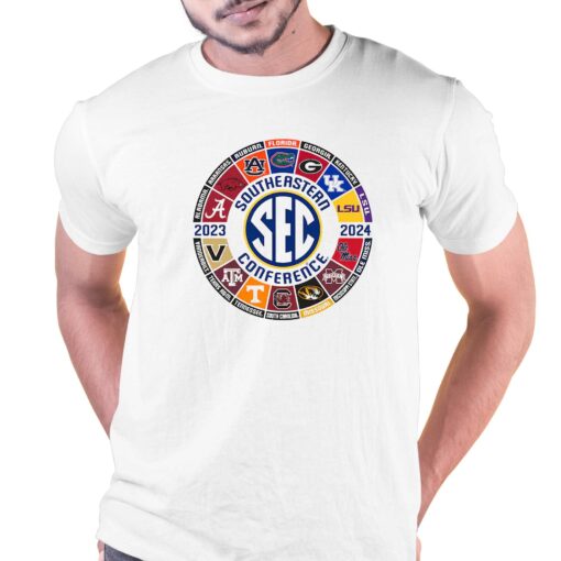 2023-24 Sec Football All-team Logo T-shirt