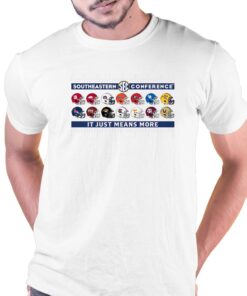2023-24 Sec Football Helmet Logo T-shirt