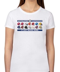 2023-24 Sec Football Helmet Logo T-shirt