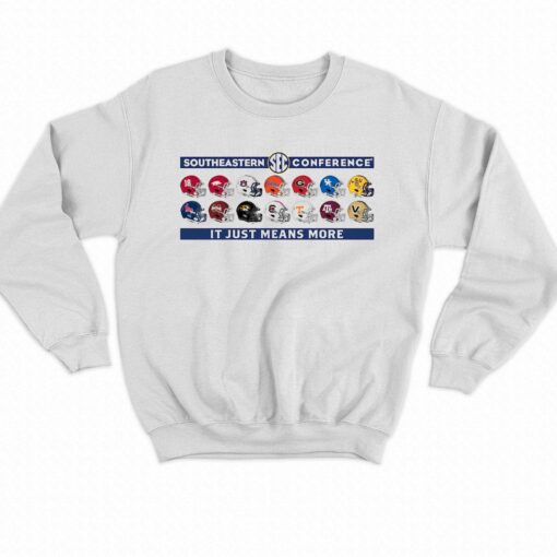 2023-24 Sec Football Helmet Logo T-shirt