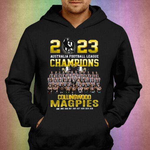 2023 Australia Football League Champions Collingwood Magpies Unisex T-shirt