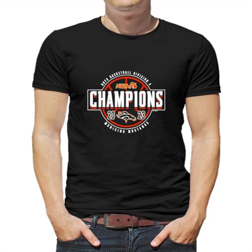 2023 Mhsaa Boys Basketball D4 Champions Munising Mustangs Shirt