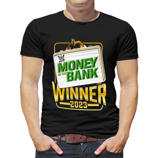 2023 Money In The Bank White Briefcase T-shirt