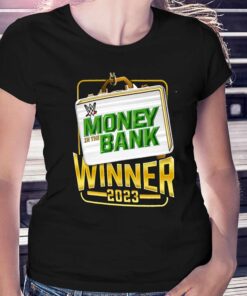 2023 Money In The Bank White Briefcase T-shirt