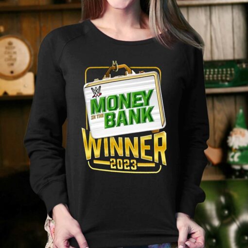 2023 Money In The Bank White Briefcase T-shirt