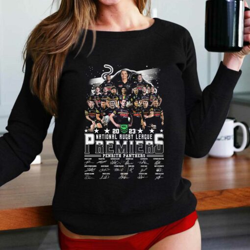 2023 National Rugby League Premiers Penrith Panthers T-shirt