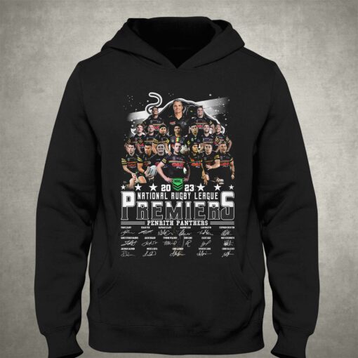 2023 National Rugby League Premiers Penrith Panthers T-shirt