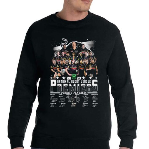 2023 National Rugby League Premiers Penrith Panthers T-shirt