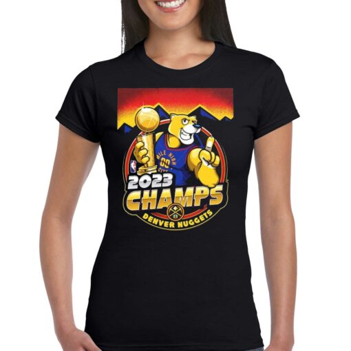 2023 Nba Champs Are Denver Nuggets Champions Art By Fan Vintage T-shirt