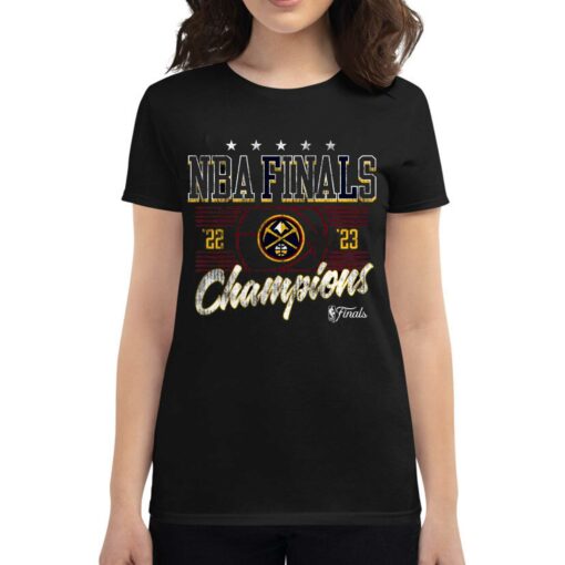 2023 Nba Final Champions 22′ 23′ Denver Retro Shirt