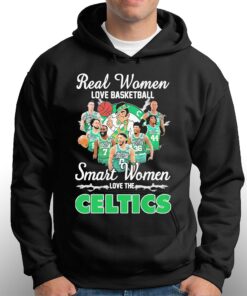 2023 Nba Real Women Love Basketball Smart Women Love The Boston Celtics Signatures Shirt 3