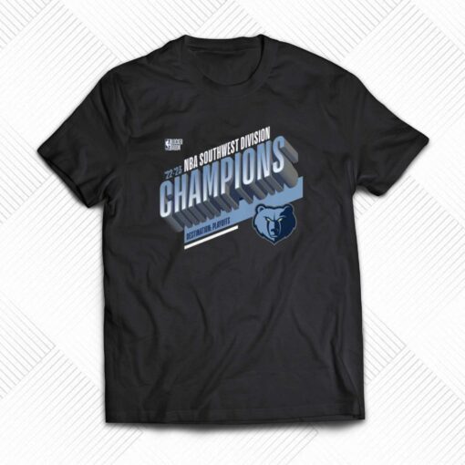 2023 Nba Southwest Division Playoffs Champions Memphis Grizzlies Shirt