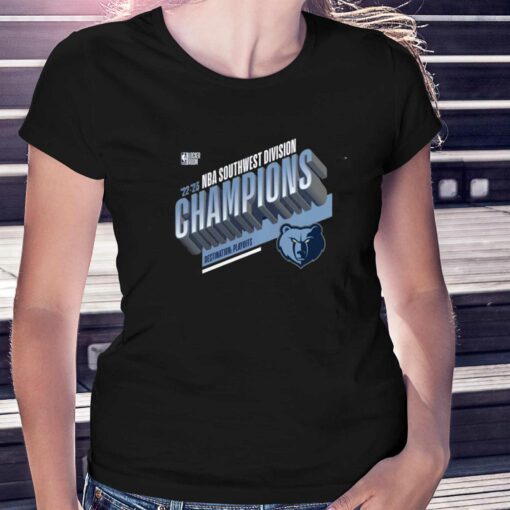 2023 Nba Southwest Division Playoffs Champions Memphis Grizzlies Shirt