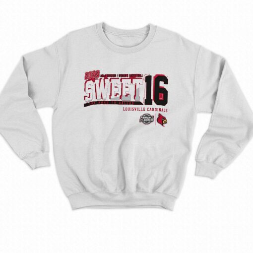 2023 Ncaa Di Womens Basketball Sweet 16 Louisville Cardinals The Road To Dallas Shirt