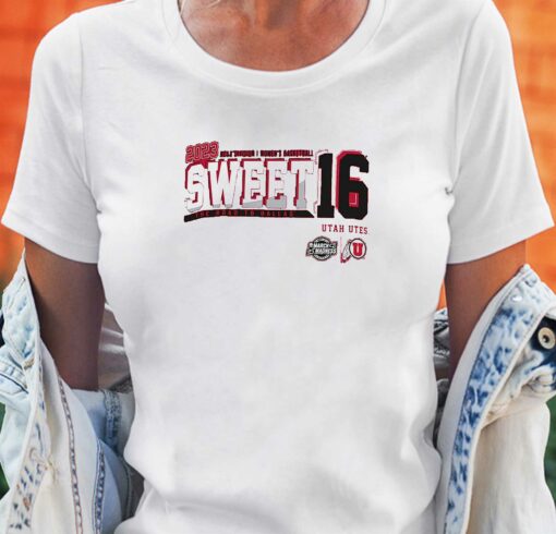 2023 Ncaa Di Womens Basketball Sweet 16 Utah Utes The Road To Dallas Shirt