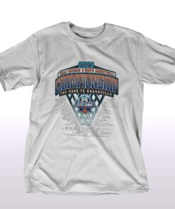 2023 Ncaa Division Ii Mens Basketball Championship The Road To Evansville Shirt