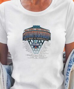 2023 Ncaa Division Ii Mens Basketball Championship The Road To Evansville Shirt