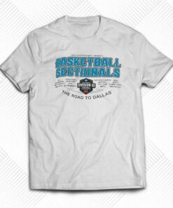 2023 Ncaa Division Iii Womens Basketball Sectionals The Road To Dallas Shirt