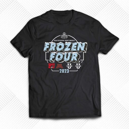 2023 Ncaa Frozen Four Men’s Ice Hockey Tournament National Champions T-shirt