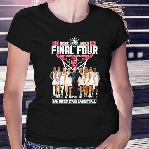 2023 Ncaa Mens Final Four San Diego State Basketball Aztecs Team Shirt