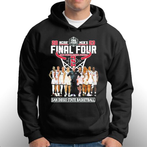 2023 Ncaa Mens Final Four San Diego State Basketball Aztecs Team Shirt