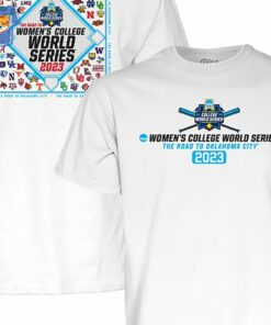 2023 Ncaa Softball Women's College World Series Tournament Field Of 64 T-shirt 2 2023 Ncaa Softball Womens College World Series Tournament Field Of 64 T shirt 3
