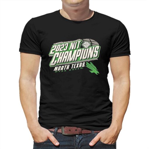 2023 Nit Champions North Texas Mean Green T-shirt