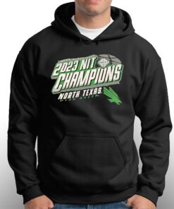 2023 Nit Champions North Texas Mean Green T shirt 3