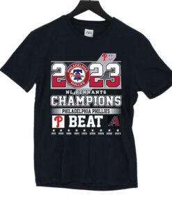 2023 Nl Pennants Champions Philadelphia Phillies Beat Arizona Diamondbacks T-shirt