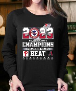 2023 Nl Pennants Champions Philadelphia Phillies Beat Arizona Diamondbacks T shirt 4