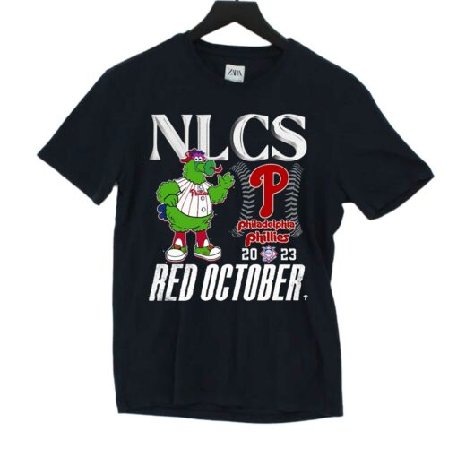 2023 Nlcs Philadelphia Phillies Winner Red Toctober T-shirt