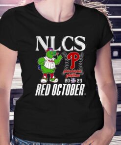 2023 Nlcs Philadelphia Phillies Winner Red Toctober T shirt 2