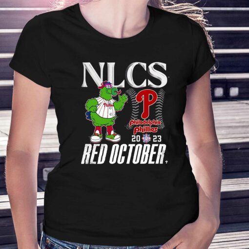 2023 Nlcs Philadelphia Phillies Winner Red Toctober T-shirt