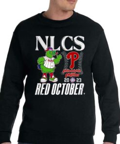 2023 Nlcs Philadelphia Phillies Winner Red Toctober T shirt 4