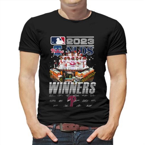 2023 Nlds Philadelphia Phillies Winner Signature T-shirt