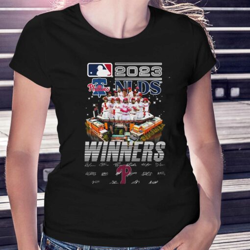 2023 Nlds Philadelphia Phillies Winner Signature T-shirt